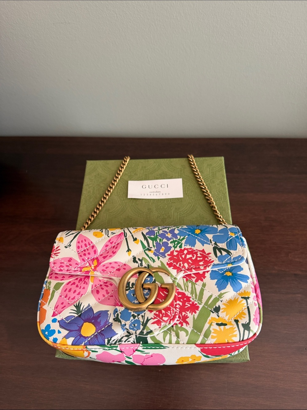 Gucci Limited Edition Kent Scott GG Marmont mini bag